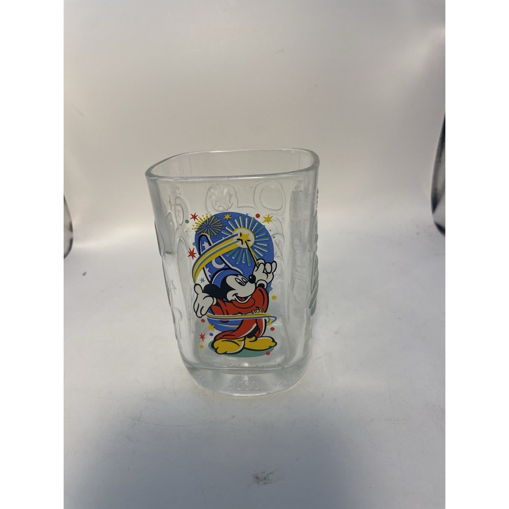 Mickey Mouse Walt Disney World McDonald's 2000 Celebration Glass Cup